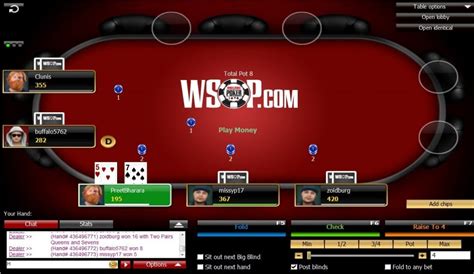 wsop poker online real money
